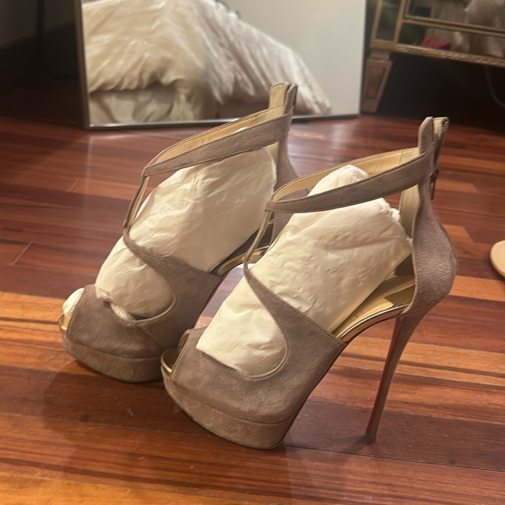 Christian Louboutin heels perfect condition